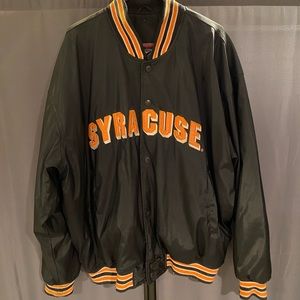 Vintage Steve & Barry’s Syracuse Satin Jacket